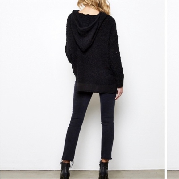 Young Fabulous & Broke Chunky Knit Hoodie M/L - Picture 2 of 11